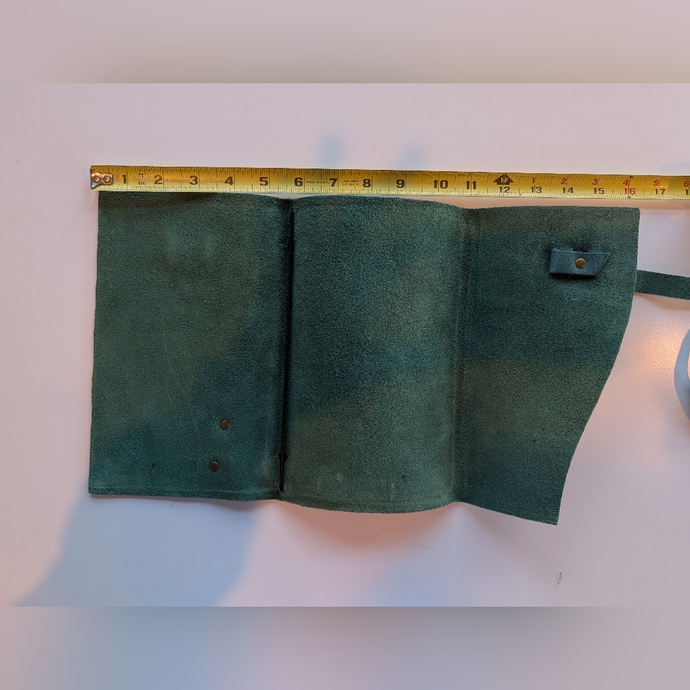 Portland Leather Journal Cover Green NO JOURNAL - Picture 7 of 9